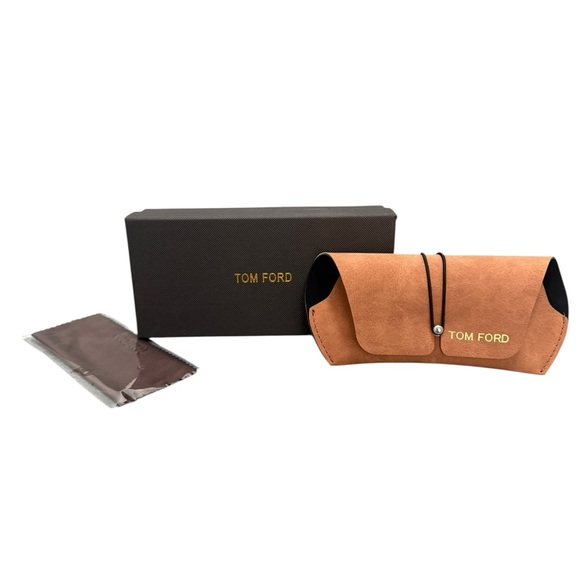 Tom Ford Other - NWT Tom Ford Tan Leather Men's Glasses Case